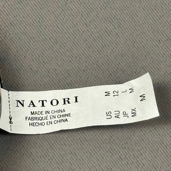 Natori Riviera High Waisted Reversible Bikini Bottom Leopard Black Medium - Picture 6 of 8